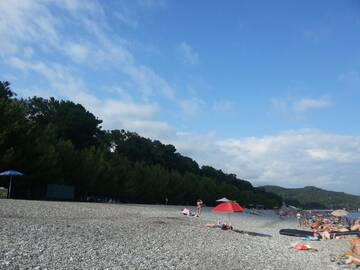 Трехместный номер с видом на горы в Гостевом доме Гостевой дом Южная Пальмира